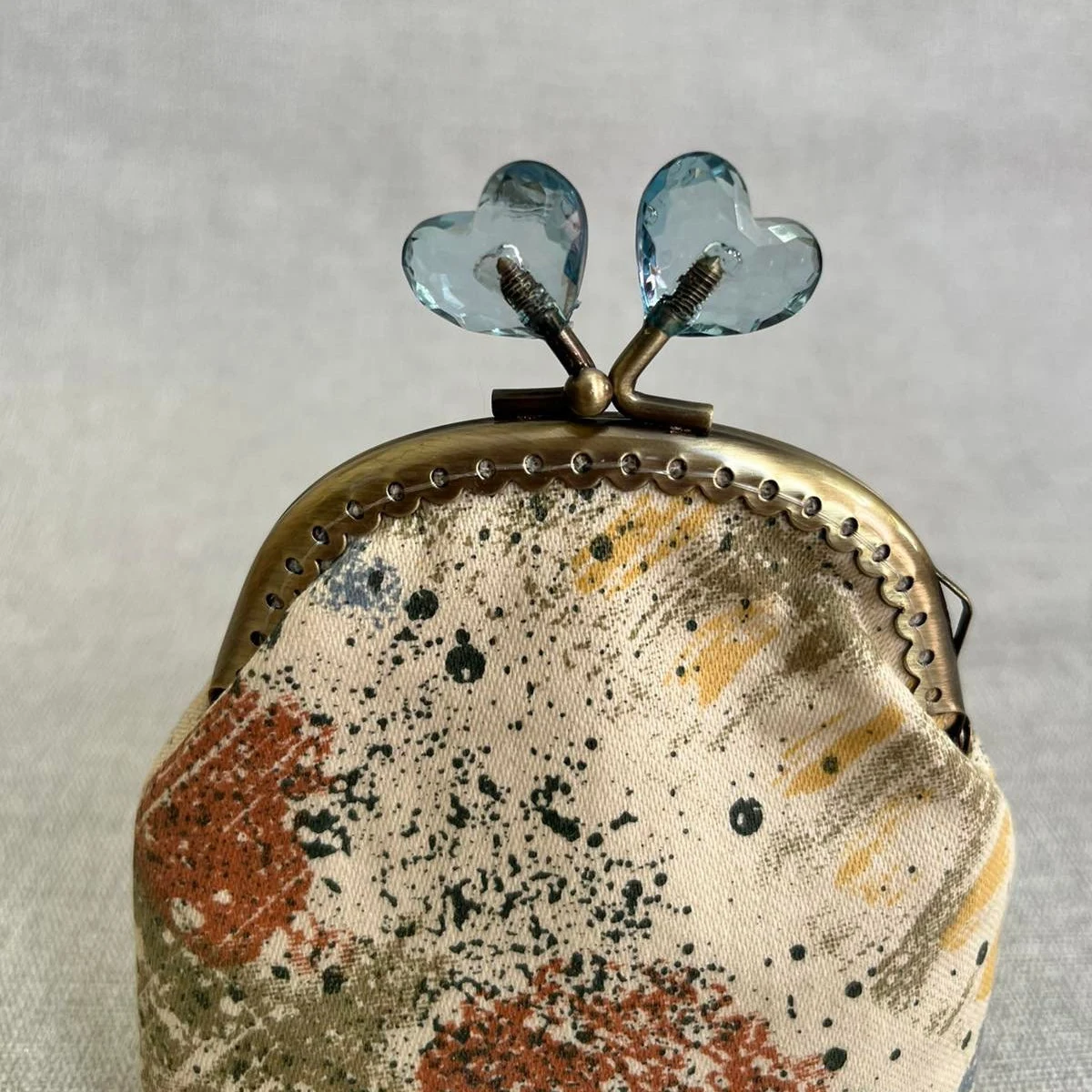 Вінтажний гаманець з абстрактним малюнком - Зображення 6