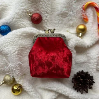 Вінтажний оксамитовий гаманець